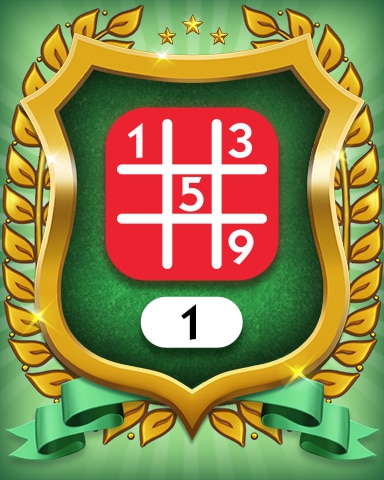 Hard 1 Badge - MONOPOLY Sudoku