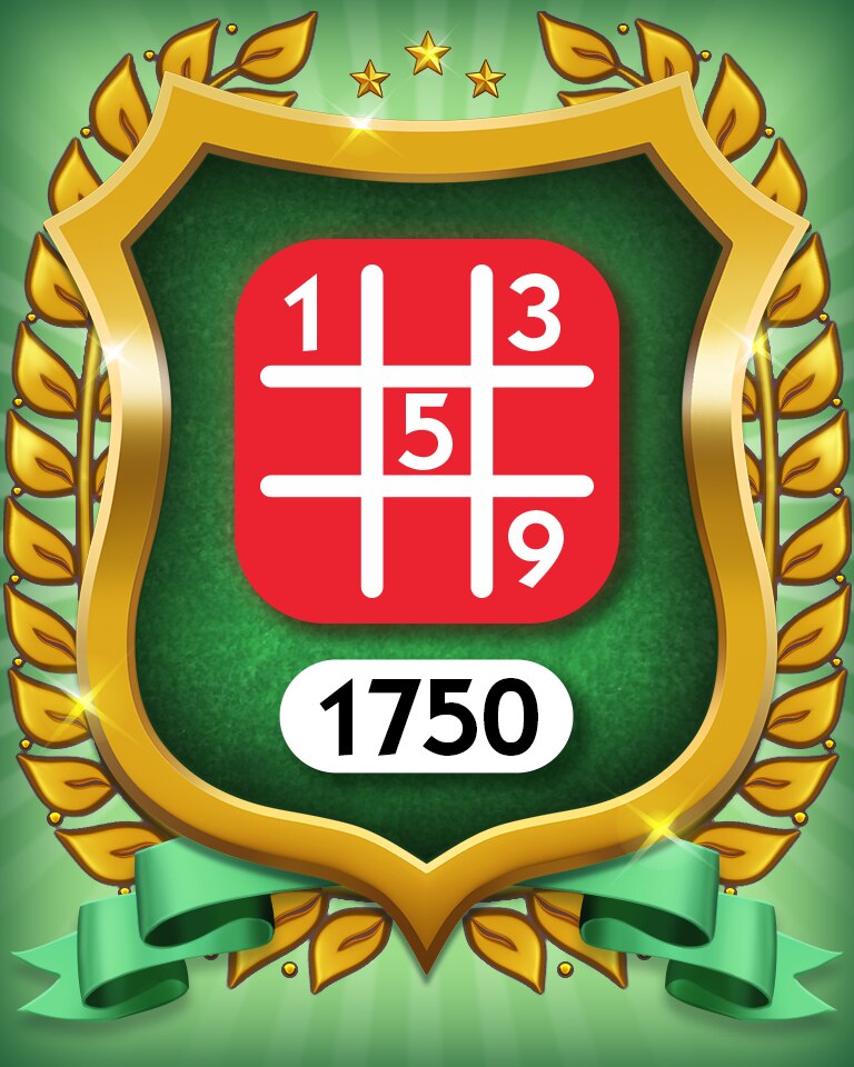 MONOPOLY Sudoku Marvin Gardens 1750 Hard Badge