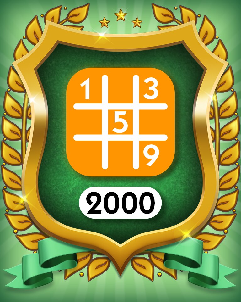 MONOPOLY Sudoku New York Avenue 2000 Medium Badge