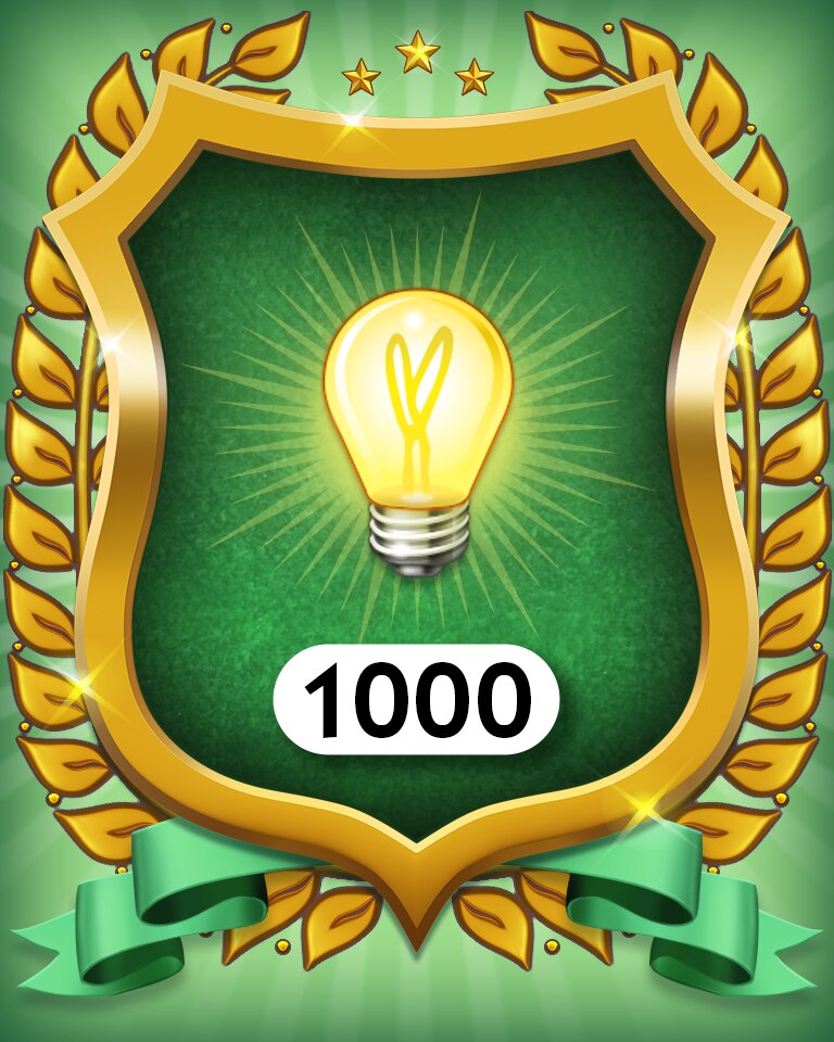 No hints 1000 Badge - Monopoly Sudoku