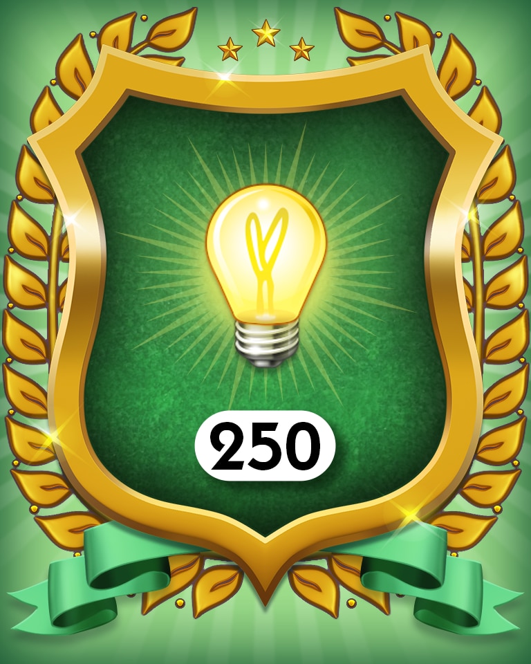 No hints 250 Badge - Monopoly Sudoku