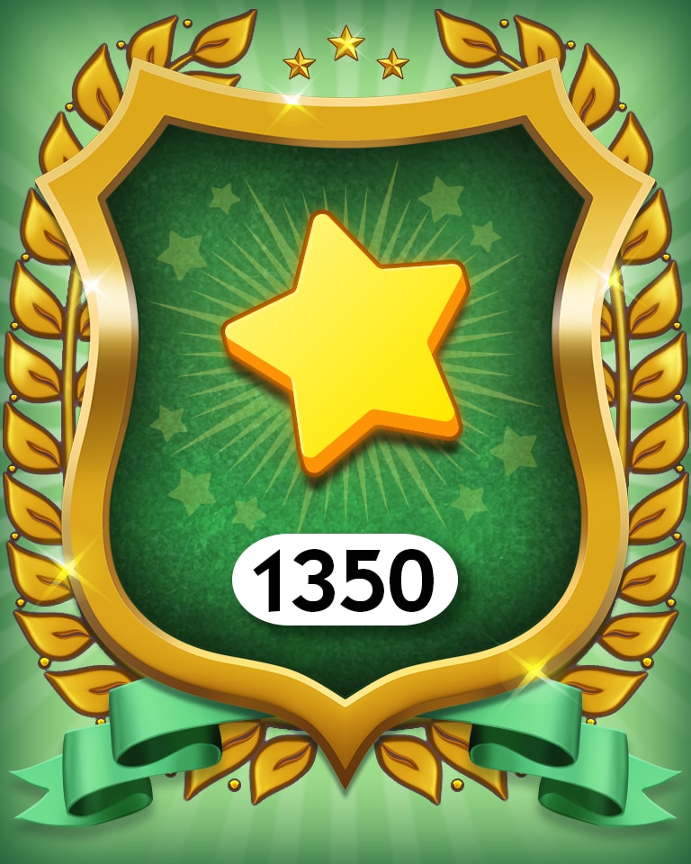 MONOPOLY Sudoku Stars 1350 Badge