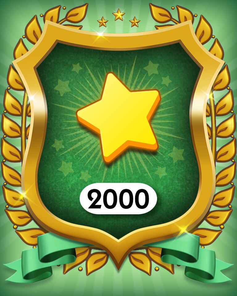 MONOPOLY Sudoku Stars 2000 Badge