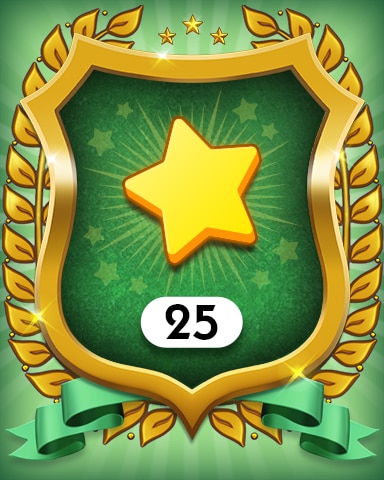 Stars 25 Badge - MONOPOLY Sudoku