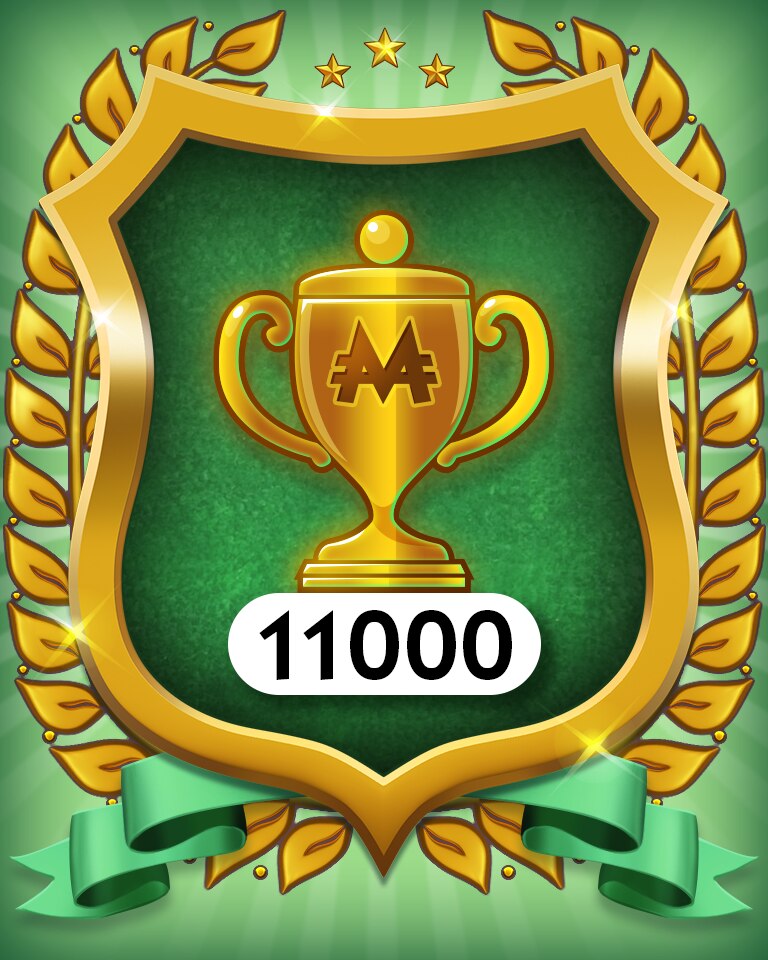 MONOPOLY Sudoku Trophy collection 11000 Badge