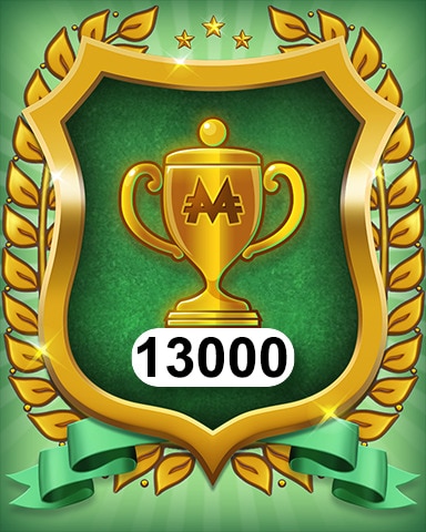 MONOPOLY Sudoku Trophy collection 13000 Badge