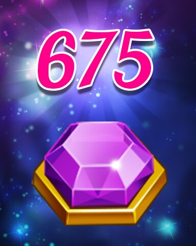 Level 675 Badge - Jewel Academy