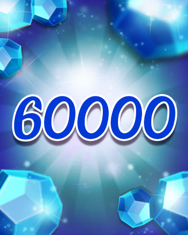 Jewel Academy Blue Jewels 60000 Badge