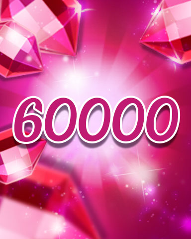 Jewel Academy Red Jewels 60000 Badge