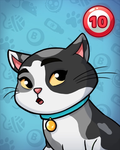 Lucky Cat Bingo Rank 10 Badge