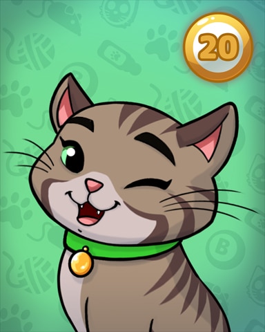 Lucky Cat Bingo Rank 20 Badge