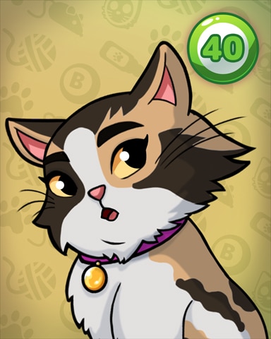 Lucky Cat Bingo Rank 40 Badge