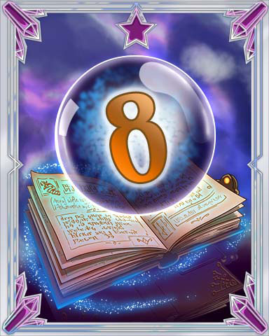 Spellbook Vol. 8 Badge - Claire Hart: Secret in the Shadows