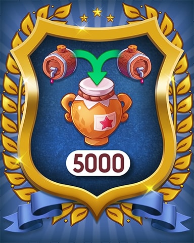 Total merge 5000 Badge - Merge Academy