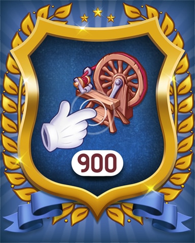 Spinning Wheel 900 Badge - Merge Academy