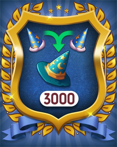 Wizard Hats 3000 Badge - Merge Academy