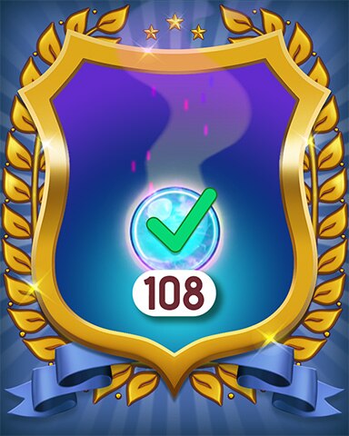 Merge Academy Complete 108 Tasks Badge