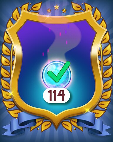 Merge Academy Complete 114 Tasks Badge