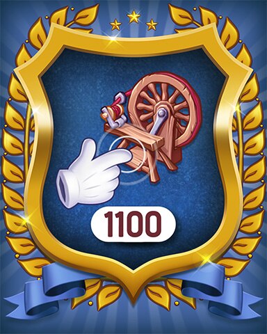 Merge Academy Spinning Wheel 1100 Badge