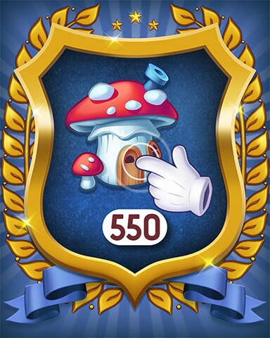 Merge Academy Mushroom House 550 Badge