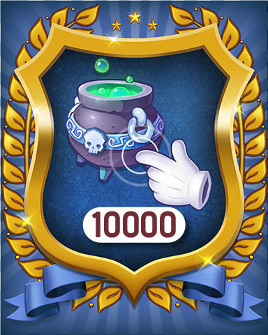 Merge Academy Cauldron 10000 Badge