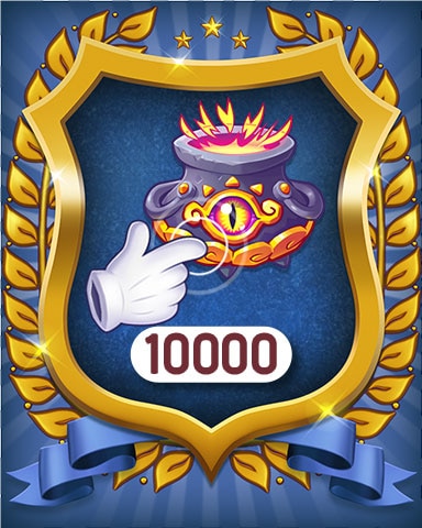 Merge Academy Magic Tome 10000 Badge