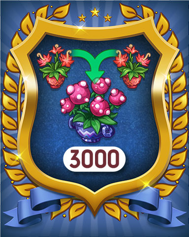 Merge Academy Magic Herbs 3000 Badge