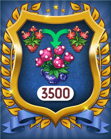 Merge Academy Magic Herbs 3500 Badge