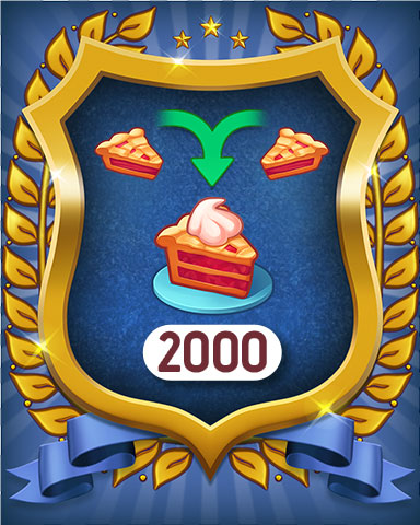 Merge Academy Apple Pie 2000 Badge