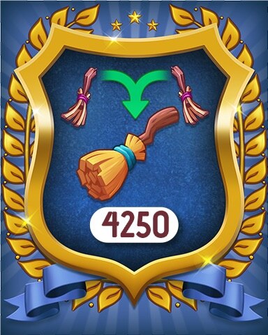 Merge Academy Broomsticks 4250 Badge