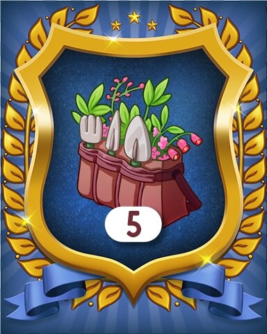 Merge Academy Flower Bouquet 12 Badge