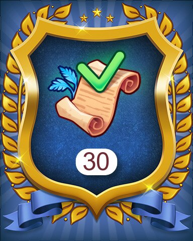 Merge Academy Treasure Trove orders 30 Badge