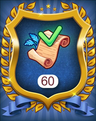 Merge Academy Treasure Trove orders 60 Badge