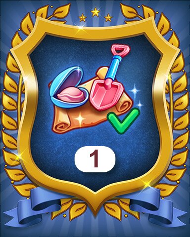 Merge Academy Coral Secrets event 1 Badge
