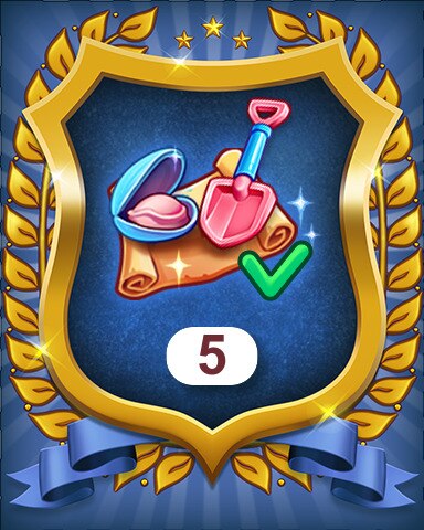 Merge Academy Coral Secrets event 5 Badge