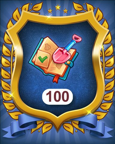 Merge Academy Coral Secrets objectives 100 Badge