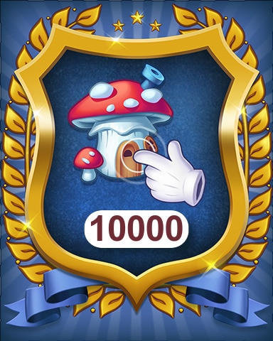 Mushroom House 10000 Badge - Merge Academy