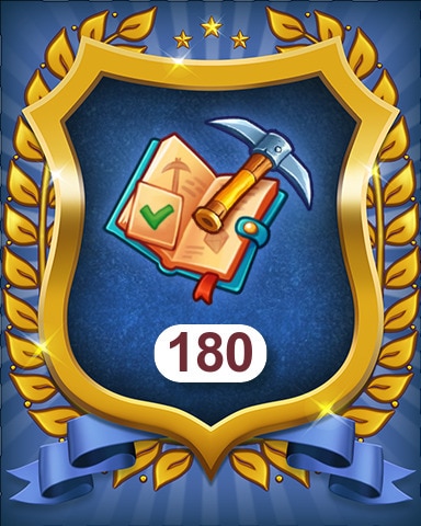 Treasure Trove objectives 180 Badge - Merge Academy