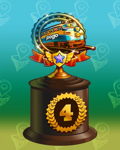 Pogo Express Lap 4 Badge - First Class Solitaire HD