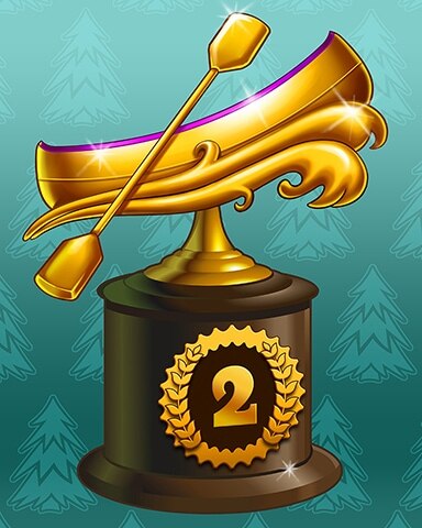 Golden Canoe Lap 2 Badge