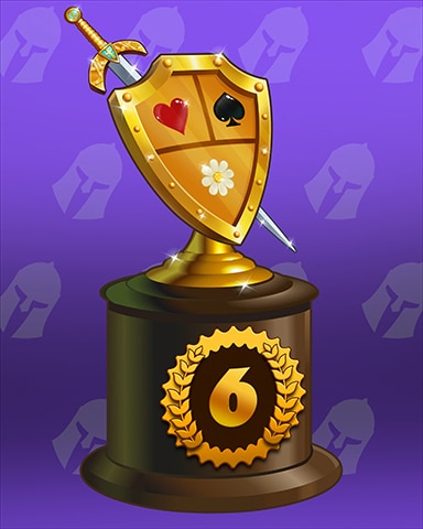 Card of Arms Badge Marathon Badge