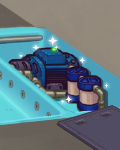 Power Up! Badge - Quinn's Aquarium