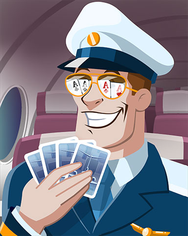 Captain on Deck Badge - First Class Solitaire HD