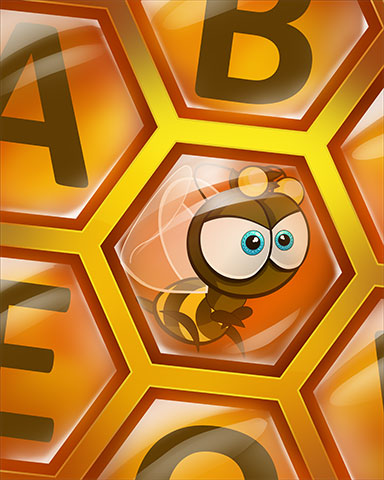 Hexagon Hideout Badge - Tumble Bees HD