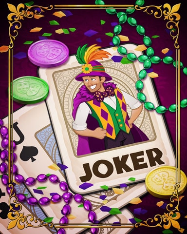 Tex Joker Badge - Tri-Peaks Solitaire HD