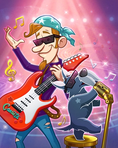 Rocking Out Badge - Canasta HD