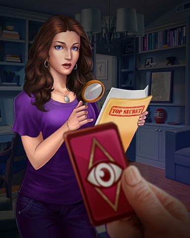 Claire Hart: Secret in the Shadows Surprise Card Badge