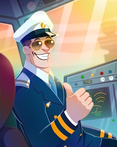 Cool Captain Badge - First Class Solitaire HD
