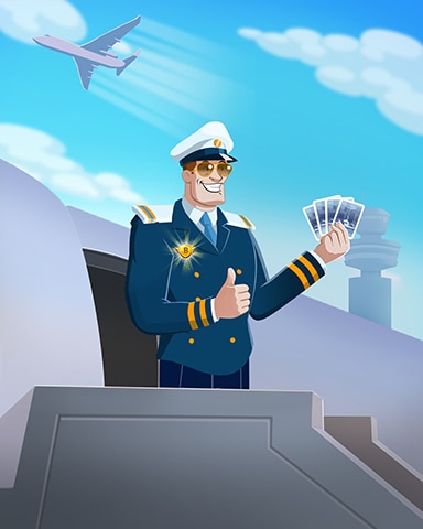 Captain All Set Badge - First Class Solitaire HD