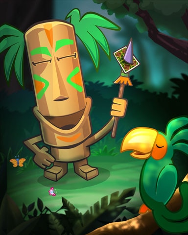 Jungle Gin HD Card Kebab Badge